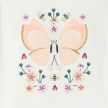 تيشيرت من القطن بأكمام...